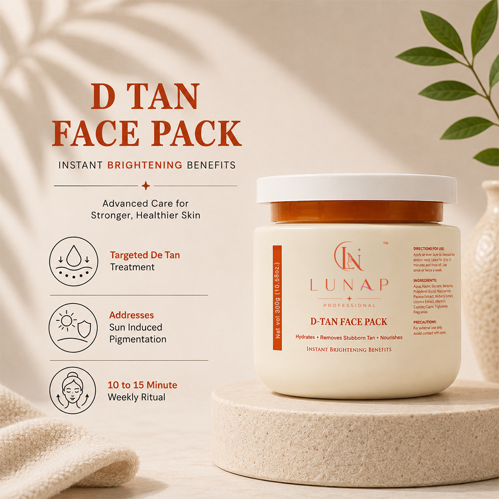 D Tan Face Pack