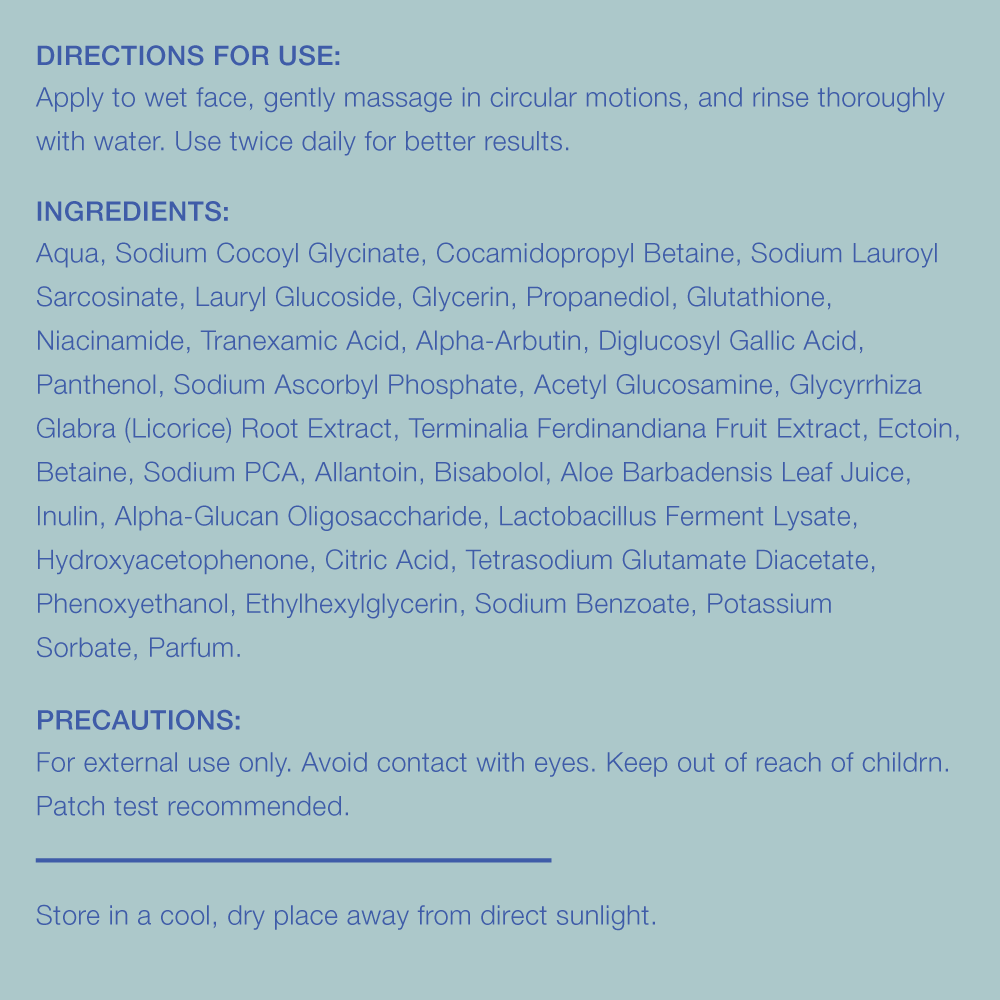 Glutathione Face Wash