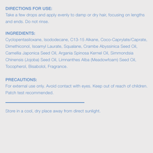 Proactive Hair Shine Mist Serum
