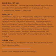 Ray Defence Mist SPF 52.7PA++++