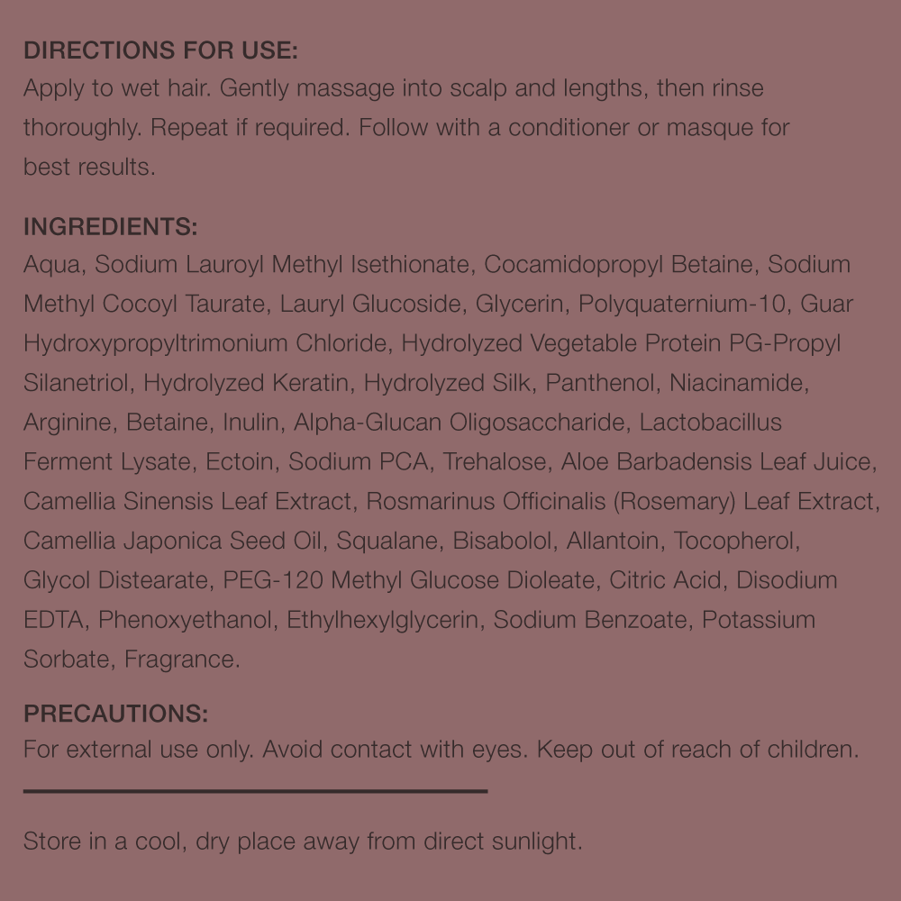 Rejuvenating Shampoo
