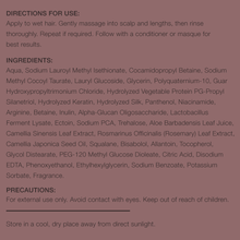 Rejuvenating Shampoo